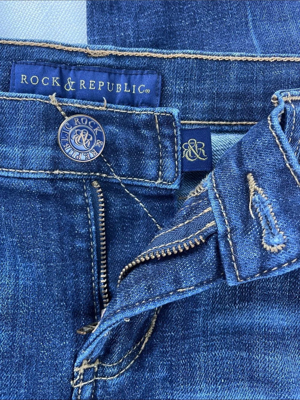 Rock & Republic Indigo Skinny Jeans